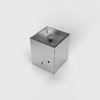 8900B Compact miniature floor socket adjustable in height