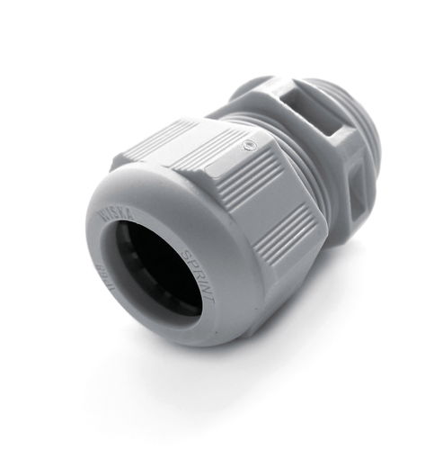Cable gland M20 plastic light gray Wiska IP68