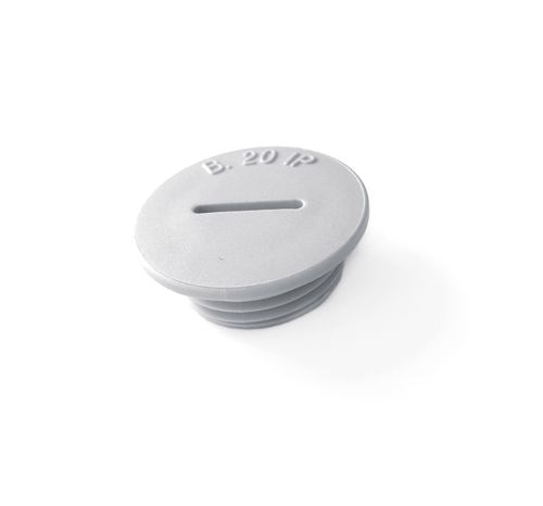 Screw M20 plastic light gray