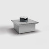 Floor socket with lockable hinged lid, drivable, IP65  (2003Q)