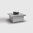Floor socket with lockable hinged lid, drivable, IP65  (2003Q)