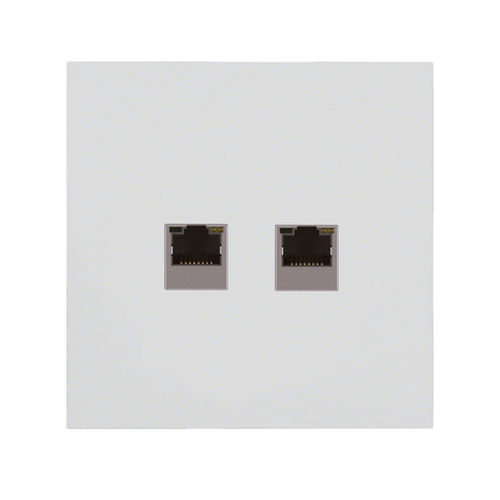 RJ45 6CAT 2fach, LAN Datendose