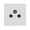 Antennensteckdose 3-fach, SAT/TV/R