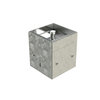 Bodentank, 1-fach, Edelstahl, höhenverstellbar, belegbar, 74 x 75 x 86mm, ohne Einsatz