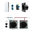 Touch changeover, cross switch 2 way with glass panel White (11)