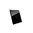 Glass cover 1-fold, black, 2 gear