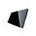 Glass cover 2-fold, black, 1 gear