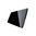 Glass cover 2-fold, black, 1 gear and 2 gear
