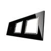 Glass cover 3-fold, black, 2 gear, 1gear
