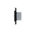 Bewegungsmelder / Touchschalter mit Glasblende Schwarz-Chrom (12)