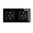 Steckdose 2 fach mit Glasblende Schwarz-Schwarz (12A)