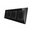 Steckdose 4 fach mit Glasblende Schwarz-Schwarz (12A)