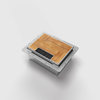 8904HB Floor socket adjustable in height, 4-fold for hollow space floor
